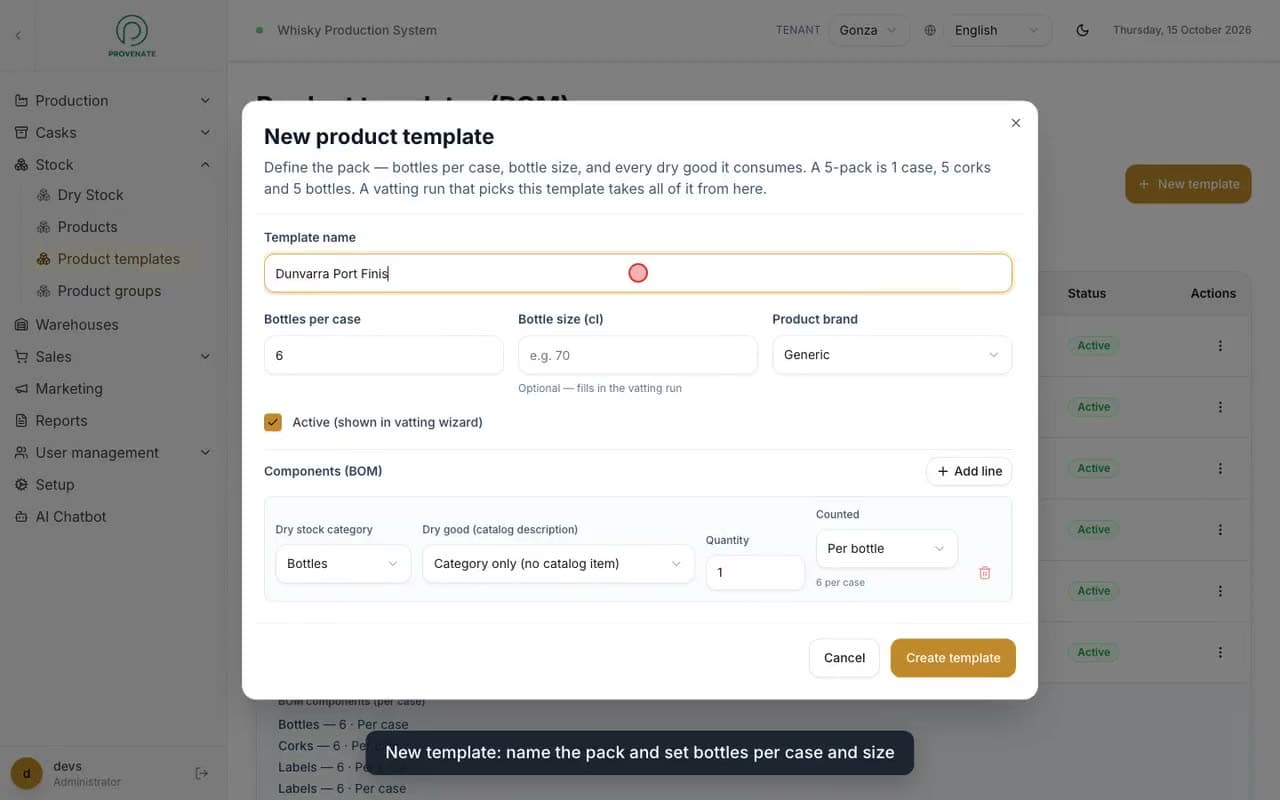 Traceability & Compliance in Provenate